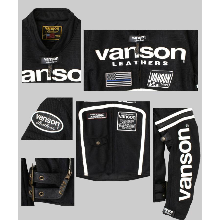 VANSON バイクジャケット バンソン vanson メシュジャケット 夏 VANSON バイクジャケット バンソン vanson メシュジャケット 夏