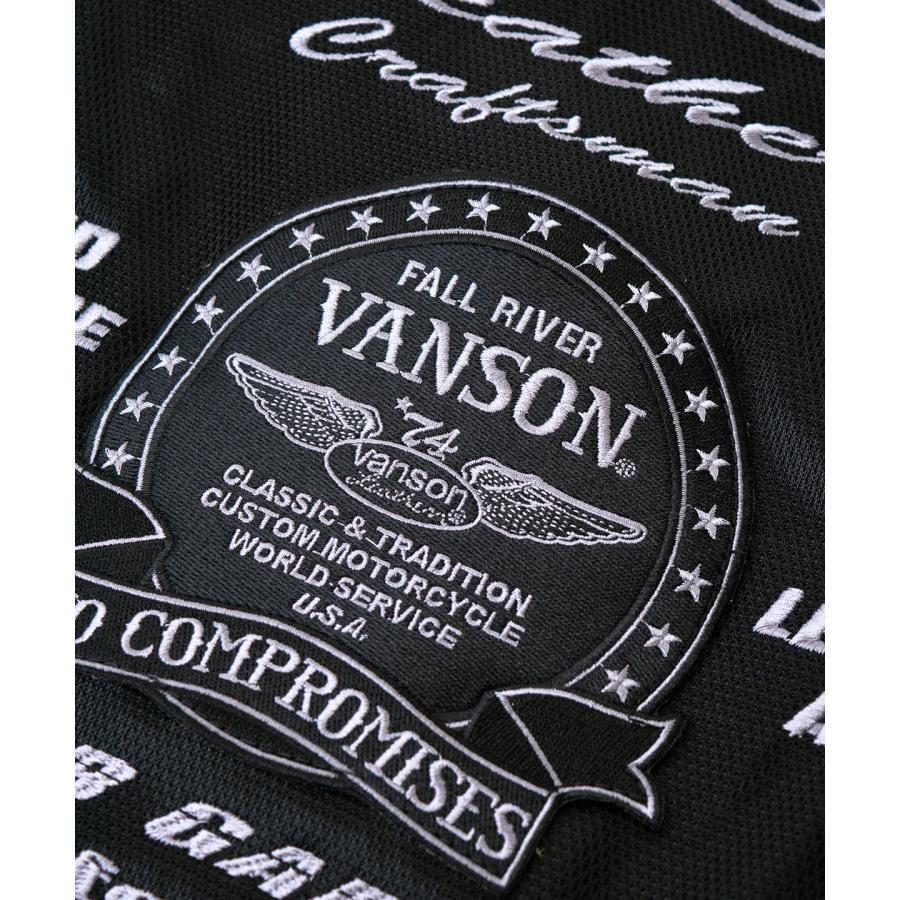 ★旧品番在庫処分 VANSON VS24101S MA-1フルメッシュジャケット ☆旧品番在庫処分 VANSON VS24101S MA-1 メッシュジャケット