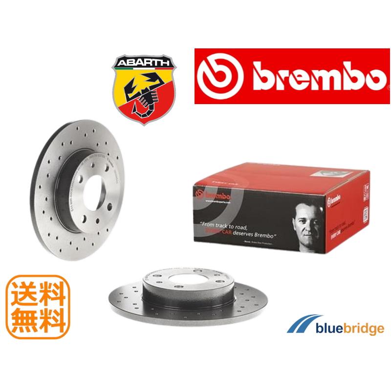 BREMBO アバルト リアブレーキローター エッセエッセ コンペティツィ