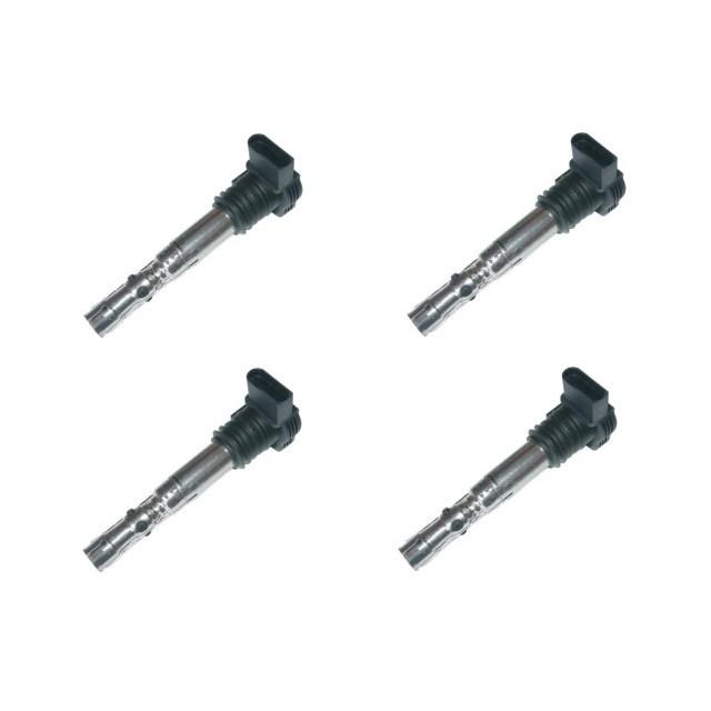 20113-1：VW アウディ イグニッションコイル 4本セット ゴルフ4 1JAUM