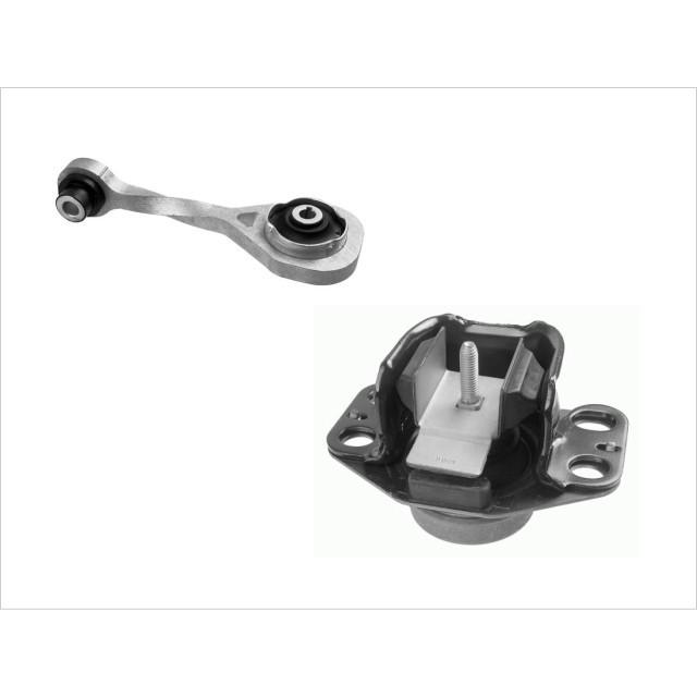 セット HUTCHINSON 新品 ルノー カングー 1.6L KCK4M エンジンマウント
