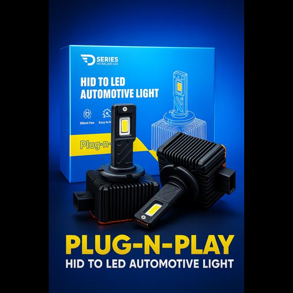 LED ヘッドライト D1S D1R 兼用 6500K HID LED変換 1年保証
