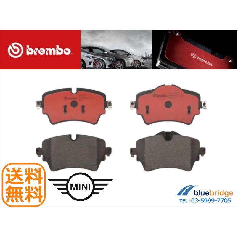 [新品] ・ミニ用 brembo 低ダストブレーキパッド フロント 低ダスト BREMBO 新品 BMW MINI F54 Cooper D フロント ブレーキパッド