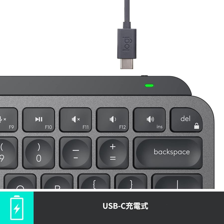 logicool（ロジクール） MX KEYS mini KX700GRd ミニマリスト