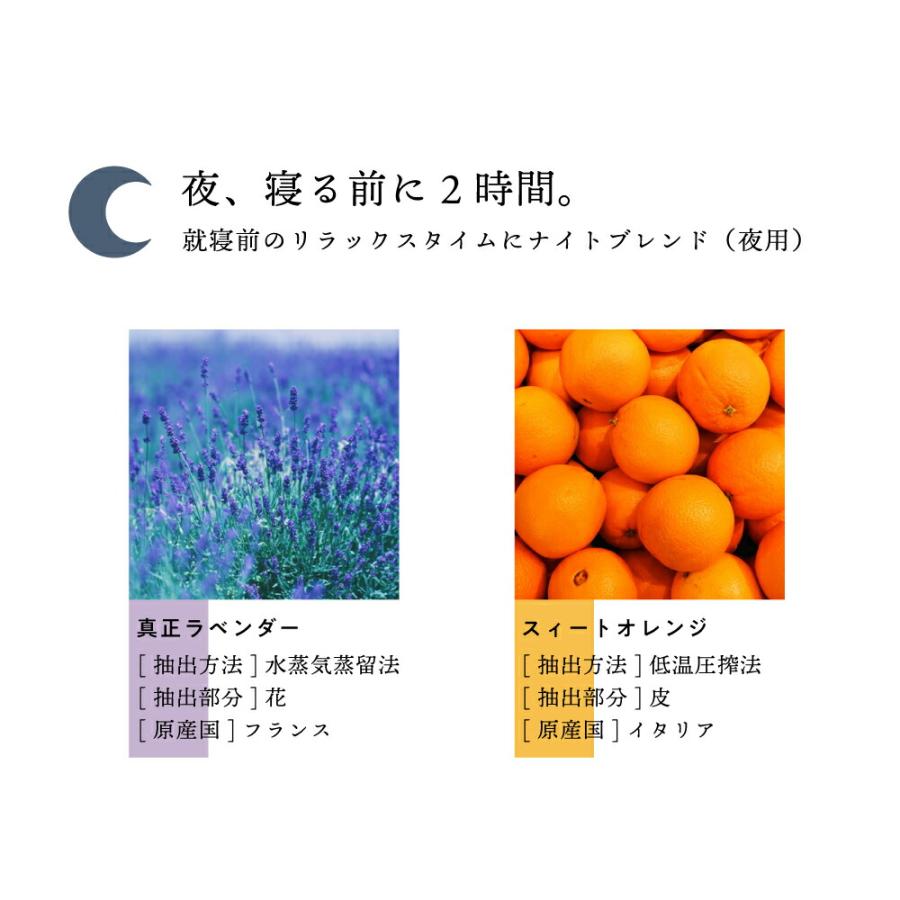 アンドエスエイチ 認知症 アロマ 昼用・夜用 デイ ブレンド&ナイト