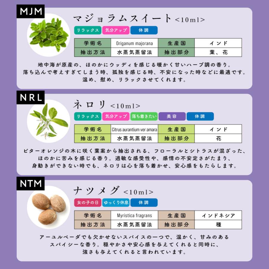 アンドエスエイチ エッセンシャルオイル セット 10ml×5本セット アロマ