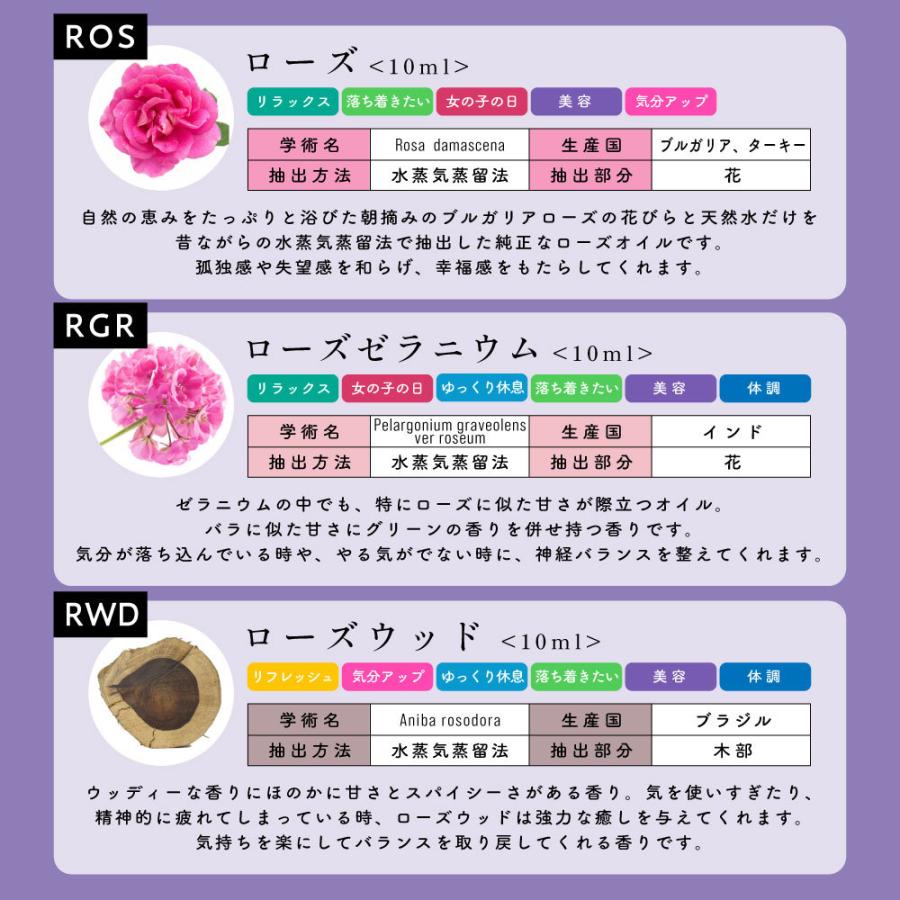 アンドエスエイチ エッセンシャルオイル セット 10ml×5本セット