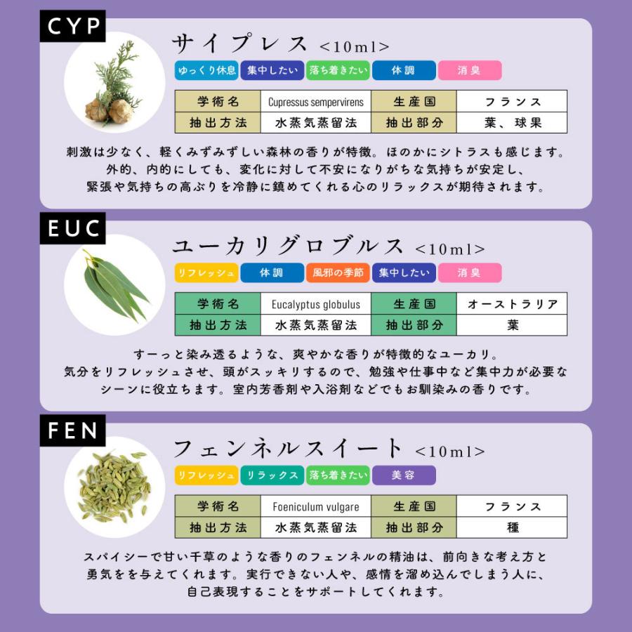 アンドエスエイチ エッセンシャルオイル セット 10ml×5本セット アロマ