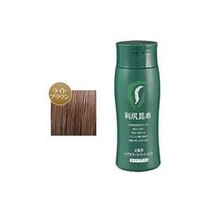 利尻昆布　白髪用利尻ヘアカラートリートメント　ライトブラウン　セット 利尻 白髪用 利尻ヘアカラートリートメント ライトブラウン 200g (り
