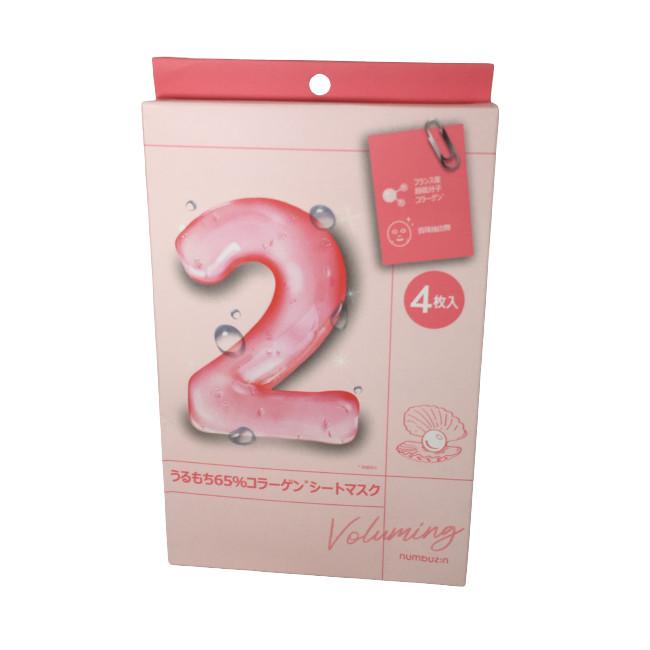 numbuzin ナンバーズイン 2番 うるもち65%コラーゲンシートマスク 4枚