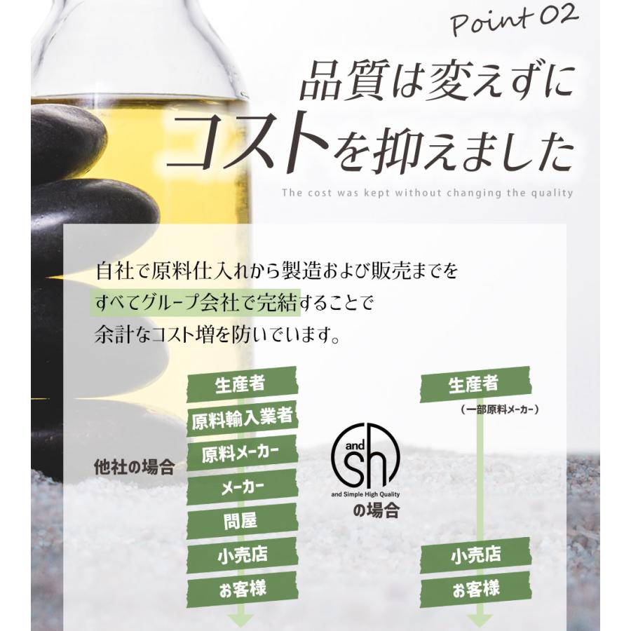 スクワランオイル 80ml ( 精製 )&sh キャリアオイル [ 原液 100% 天然 国産 無添加 squalane スクワラン オイル ]+lt3+ - 定形外送料無料 -｜bluechips｜08