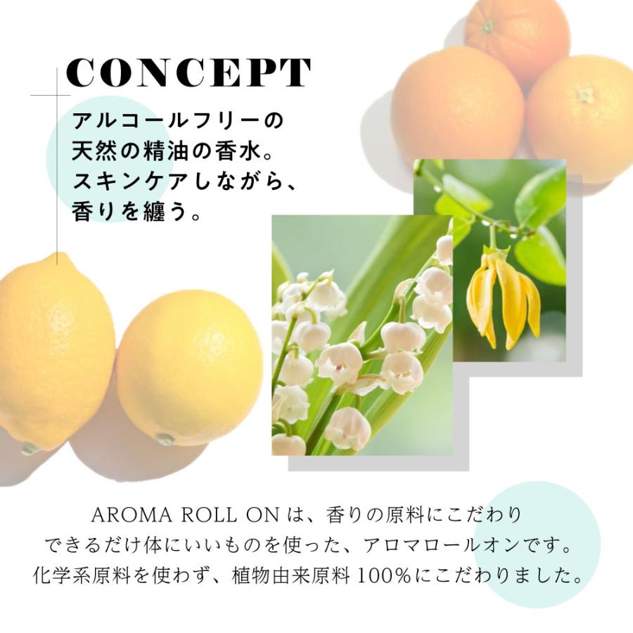 アンドエスエイチ 植物ベース アロマ ロールオンボトル 10ml