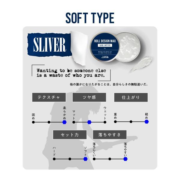 1954 ヘアスタイリング剤 / .1954 ROLL DESIGN WAX ソフト (SLIVER