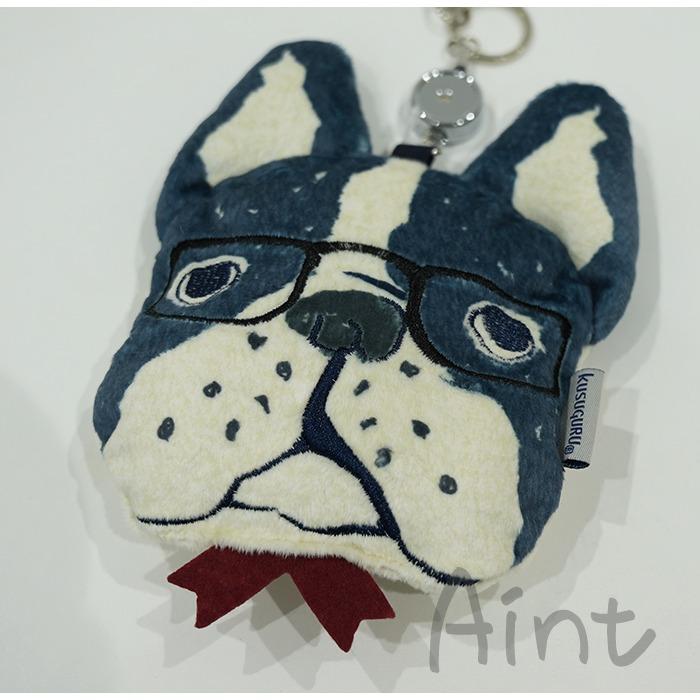 kusuguru（クスグル） リール付き パスケース フレブル フレンチ