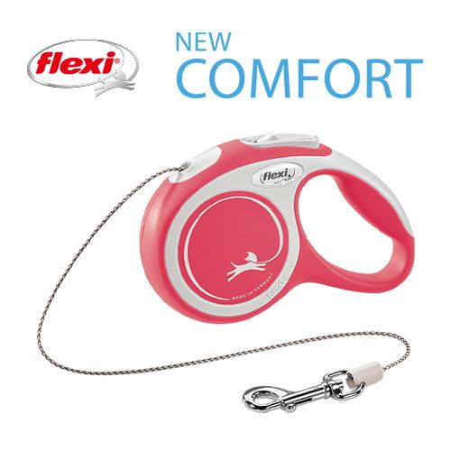 flexi フレキシリード ニューコンフォート コード3m XS レッド