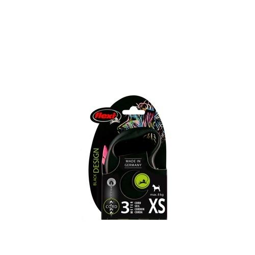 flexi（フレキシ） フレキシリード ブラックデザイン コード 3m XS