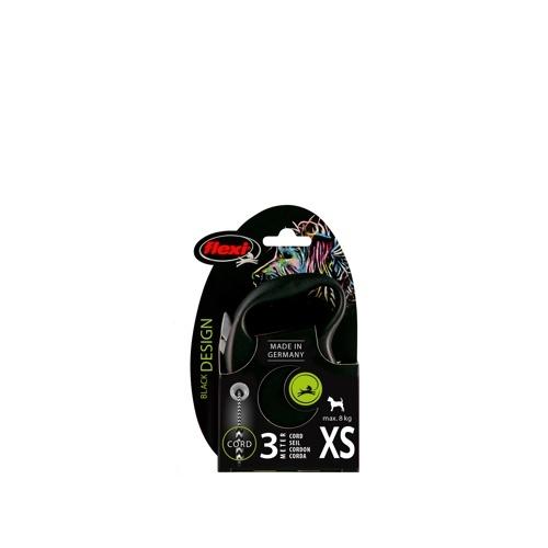 flexi（フレキシ） フレキシリード ブラックデザイン コード 3m XS
