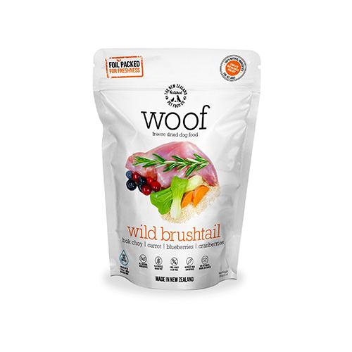 woof ワイルドブラッシュテイル 280g 2袋 WOOF ワフ フリーズドライドッグフード ワイルドブラッシュテイル 280g