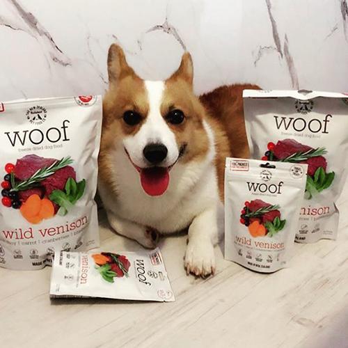 WOOF ワフ フリーズドライドッグフード ワイルドベニソン 280g