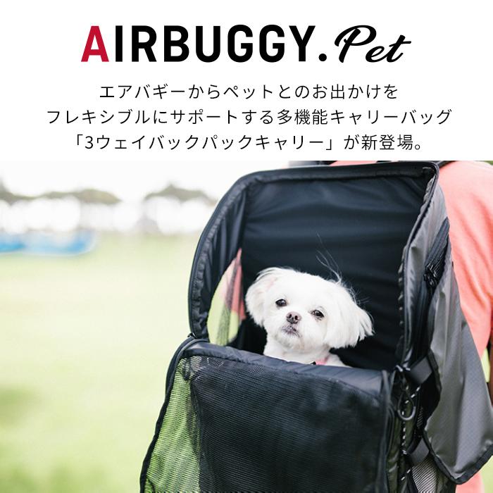 新品未使用/Airbuggy 3WAYキャリーバッグ デニム　レギュラー AIRBUGGY エアバギー 3WAY 3ウェイバックパックキャリー