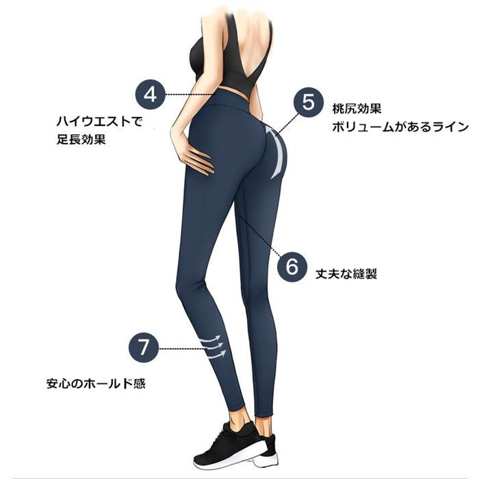 werthy ヨガウェア レギンス ハイウエスト バック ギャザー ヨガ レギンス 水着 水陸両用