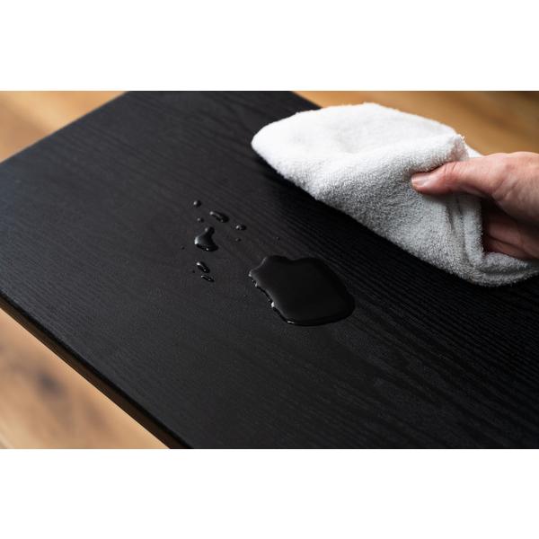 東谷 昇降サイドテーブル ブラック W48×D30×H60-95 組立式 END-404BK