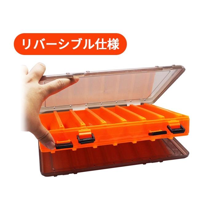 ルアー＆ケース Lサイズ ワームケース 防水 シンカーケース タックルボックス