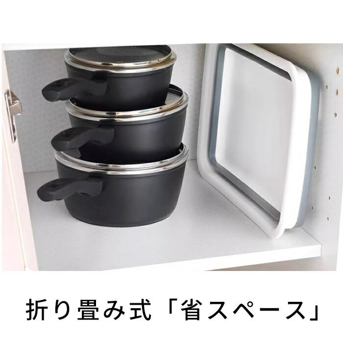 ソフトタブ 折りたたみ 10L 10リットル 柔らかい 収納 バケツ 掃除 清掃 コンパクト 洗濯 洗濯物 アウトドア キャンプ 持ち運び便利 浸け置き G324 | ブランド登録なし | 07
