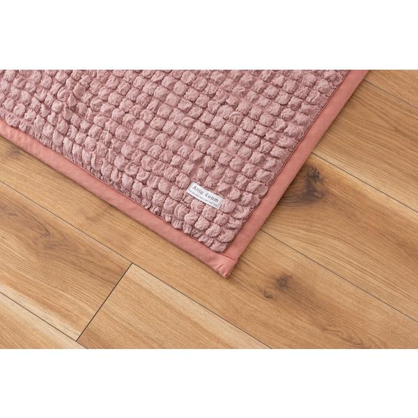 東谷 冷感ポップコーンラグ ピンク 約W190×D130 完成品 GLK-204PK