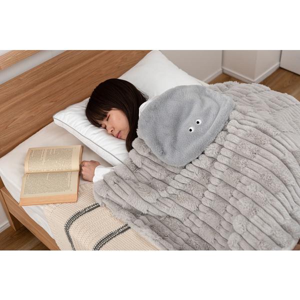 東谷 USBブランケット グレー 約W100×D70×H2 完成品 GLK-220GY