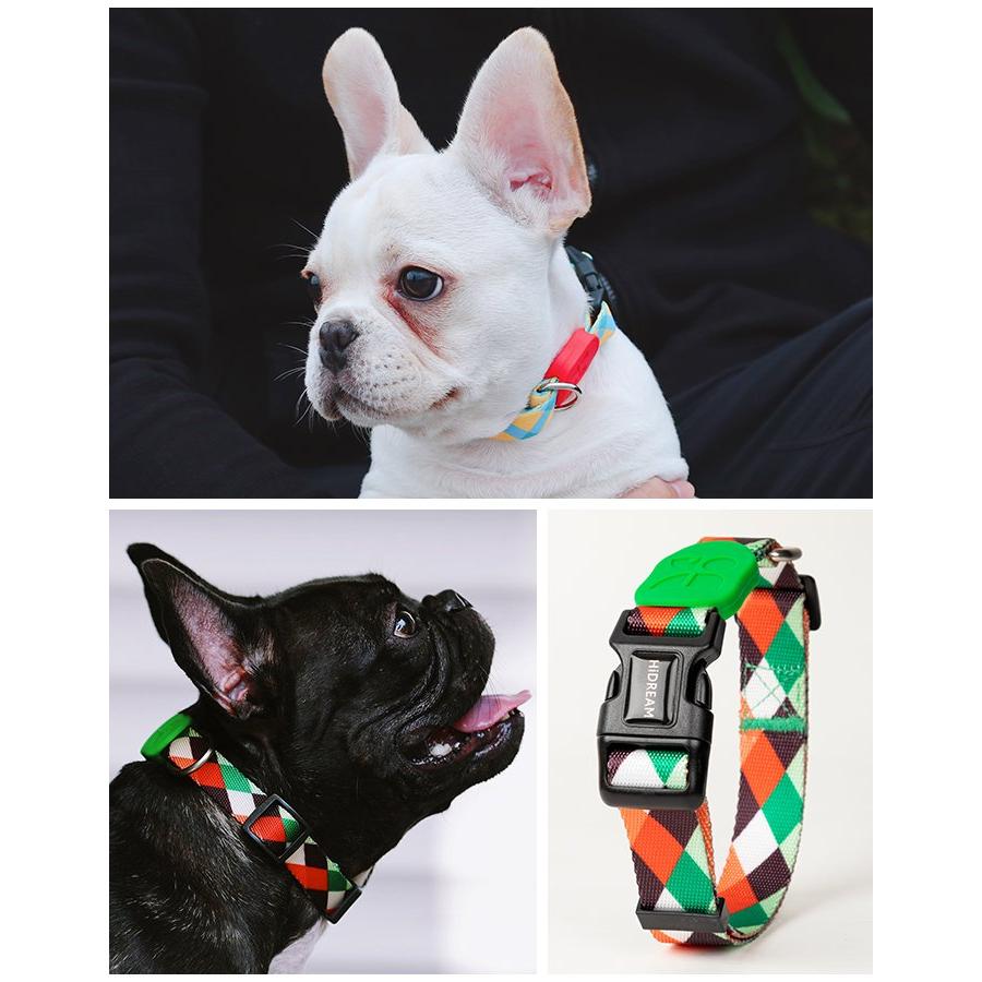 HiDREAM 首輪 犬 フレンチブルドッグ 超小型犬 中型犬 大型犬 おしゃれ
