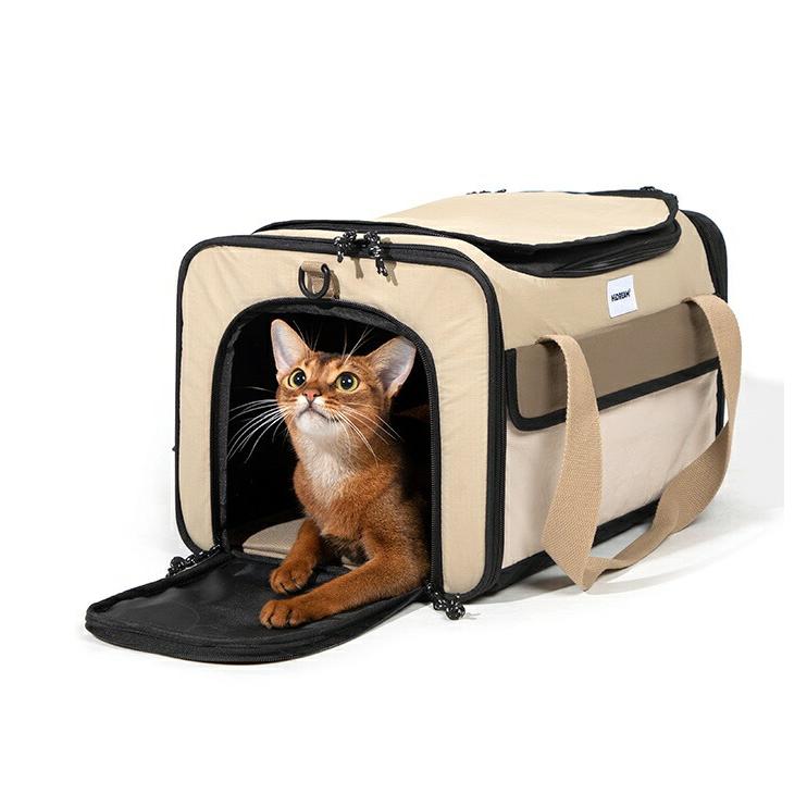 HiDREAM ペットキャリーバッグ ショルダーバッグ 手持ち 斜め掛け 犬