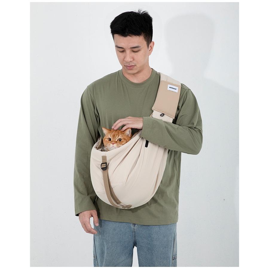 新作 抱っこ紐 ペットキャリーバッグ 斜め掛け 前向き抱っこ 犬