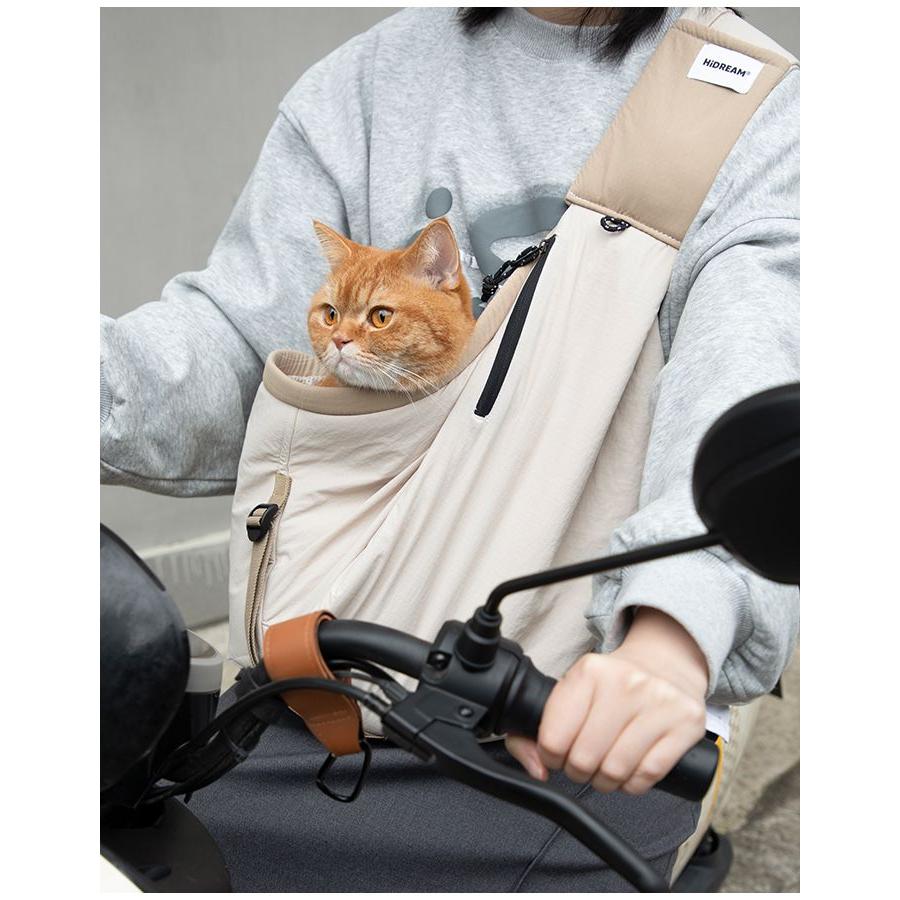 新作 抱っこ紐 ペットキャリーバッグ 斜め掛け 前向き抱っこ 犬