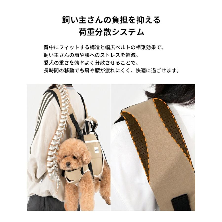 犬 キャリーバッグ リュック 抱っこ紐 おんぶ スリング ペットキャリー