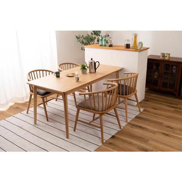 ベイ　椅子② 東谷 チェア ベージュ W52×D52×H73×SH47 完成品 HOC-76BE : BESTWEAR