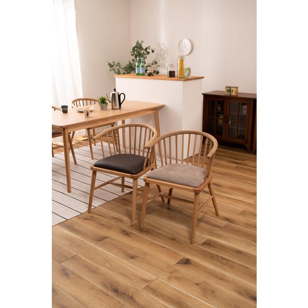 東谷 チェア ベージュ W52×D52×H73×SH47 完成品 HOC-76BE : BESTWEAR