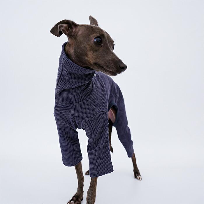 ストレッチデニムパンツロンパース　Mサイズ　イタグレ服 ストレッチデニムパンツロンパース Mサイズ イタグレ服 送料無料