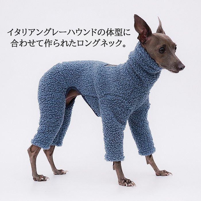 イタリアングレーハウンド 秋冬 服 厚手 ボア素材 お散歩 イタグレ