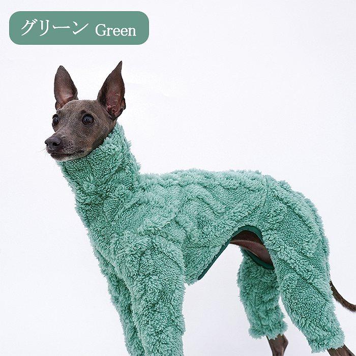 犬服　イタグレ服　半袖ボアロンパース ボアロンパース ー 犬服・イタグレ服・ミニピン服・フレブル服