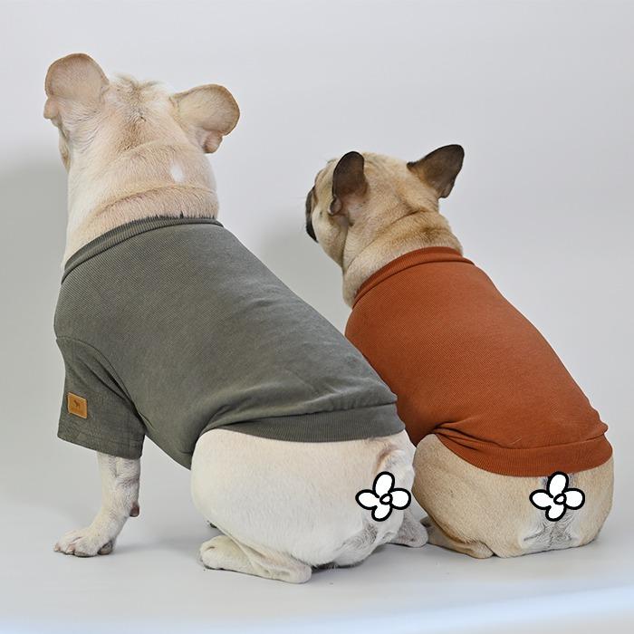 オリジナルデザイン 犬 服 秋 冬 半袖 Tシャツ 部屋着 トレーナー