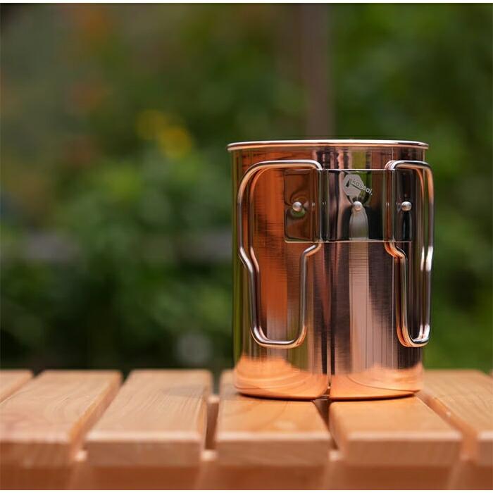 CAMPSWAMP × kassai. 銅製 クッカー マグカップ 銅 コップ チタン マグ