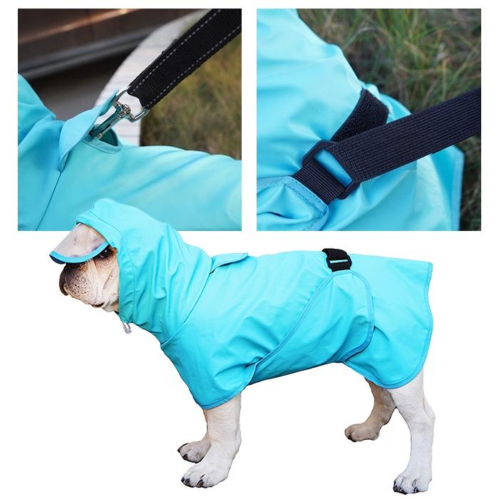 犬 レインコート ポンチョ レインポンチョ M-5XL 小型犬 中型犬