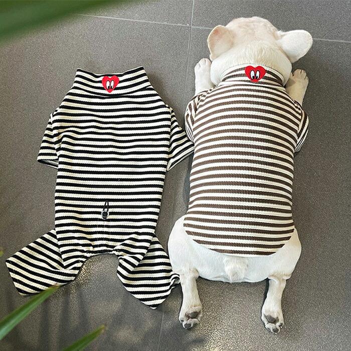 オーダー】おおきな苺のハイネックロンT犬服 オーダー】おおきな苺の