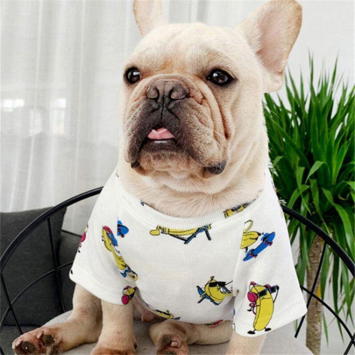 犬 服 フレンチブルドッグ フレブル 犬服 ドッグウェア バナナ 可愛い お洒落 動きやすい カラフル Km026ts Km026ts Bestwear 通販 Yahoo ショッピング