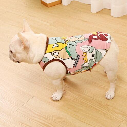 ゆりの姫●犬服●ハンドメイド 胴56 NO.680 フレブル ゆりの姫様専用○犬服○ハンドメイド 胴56 NO.680 フレブル