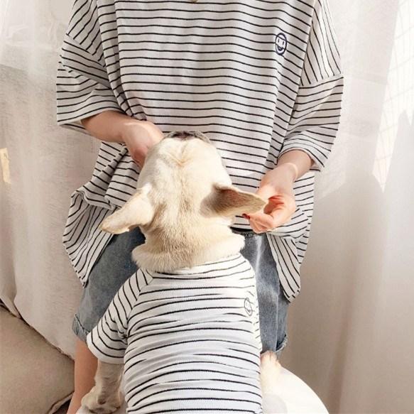 愛犬とのお揃い服 半袖Tシャツ ペアルック オーナー 飼い主様用 犬と