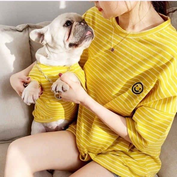 愛犬とのお揃い服 半袖Tシャツ ペアルック オーナー 飼い主様用 犬と