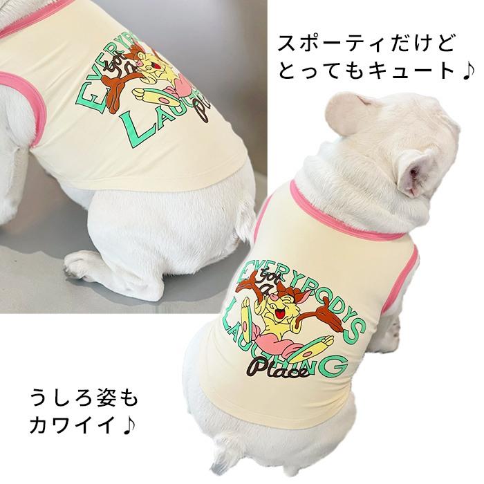 新作 タンクトップ ランニング 袖なし 犬服 春 夏 秋 フレンチ