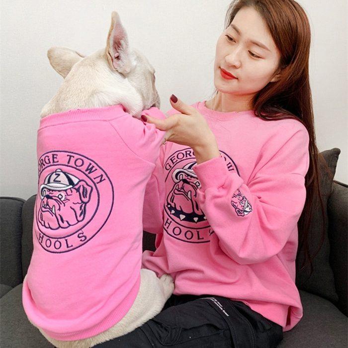 愛犬とのお揃い服 長袖 スウェット ペアルック 飼い主様用 犬と飼い主